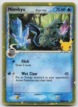 Mimikyu (Delta Species) Promo Holo SWSH: Sword & Shield Promo Cards SWSH136 NM - Image 1