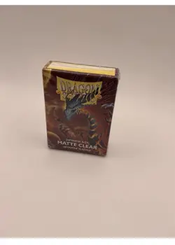 10 Packs Dragon Shield 60 Ct Japanese Matte Outer Sleeves Clear 60 Ct Card - Image 2