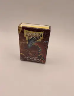 10 Packs Dragon Shield 60 Ct Japanese Matte Outer Sleeves Clear 60 Ct Card - Image 4