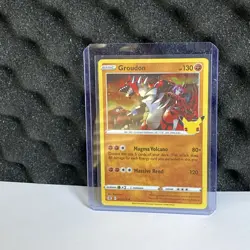 Groudon 017/025 - Celebrations - Holo Pokemon Card - Near Mint (NM) - Image 2