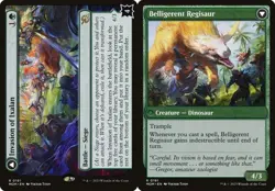 2x Invasion of Ixalan // Belligerent Regisaur March of the Machine NM MTG - Image 1