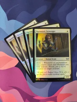 Optimistic Scavenger x 4 - Foil | 7% Off 2+ | Duskmourn| NM | MTG - Image 1