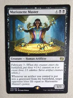 Marionette Master - Kaladesh (KLD) #090 - Rare Regular - NM - MTG - Free Ship - Image 1