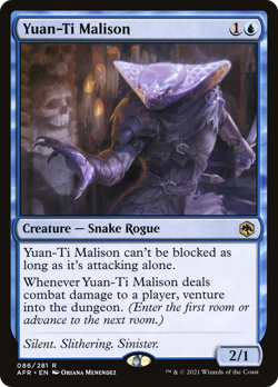 Yuan-Ti Malison - X4 - AFR - R86 - 4RCards - Image 1