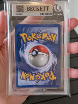 1999 Pokemon Base Unlimited Holo Nidoking #11/110 BGS 7 NEAR MINT - Image 2