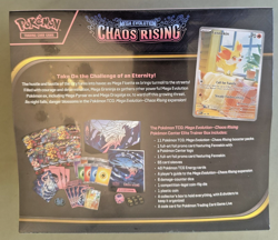 Pokemon TCG Pokemon Center EXCLUSIVE Chaos Rising ETB NEW/FACTORY SEALED! - Image 2