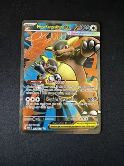 Pokemon TCG M Kangaskhan EX Holo Card 164/132 Mega Evolution. (NM) - Image 1