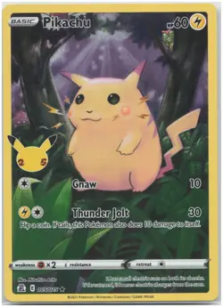 Pikachu - 005/025 CLB Celebrations NM - Pokemon TCG - Image 1