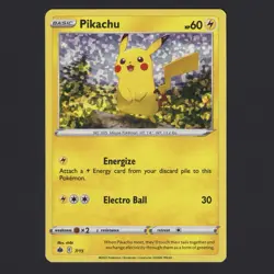 Pikachu 7/15 Holo McDonalds 2022 Promo Pokemon TCG NM/LP - Image 1