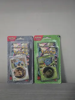 POKEMON Mega Evolution Ascended Heroes 2-Pack Blisters Larry Erika NEW LOT OF 2 - Image 1