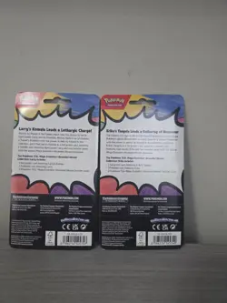 POKEMON Mega Evolution Ascended Heroes 2-Pack Blisters Larry Erika NEW LOT OF 2 - Image 2