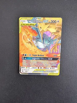 Carte Pokemon Sulfura, Electhor et Artikodin GX 44/68 Destinees Occultes FR Neuf - Image 1