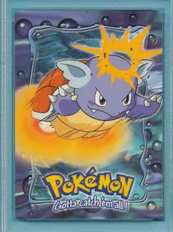 PSA 9 MINT WARTORTLE 1999 POKEMON MOVIE #E8 GRADED TOPPS WATER TURTLE *PM-TPHLC - Image 2