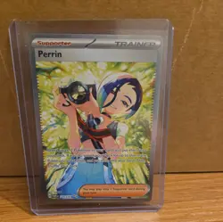 Pokemon Perrin 220/167 Holo Special Illustration Rare Twilight Masquerade - Image 1
