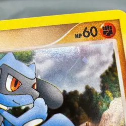 NM Holo Riolu 8/17 Uncommon POP Series 6 Pokemon Kouki Saitou - Image 4