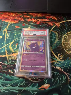 2020 Pokemon Japanese Sword & Shield Shiny Star V Gengar- Holo Psa 10 - Image 1