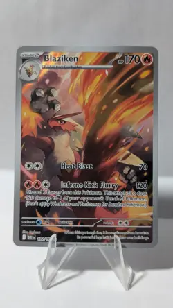 Blaziken 192/182 - Illustration Rare - Destined Rivals Pokemon - Image 1