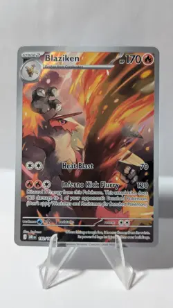 Blaziken 192/182 - Illustration Rare - Destined Rivals Pokemon - Image 2