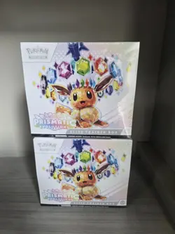 Pokemon TCG Scarlet Violet Prismatic Evolutions Elite Trainer Box ETB LOT OF 2 - Image 1