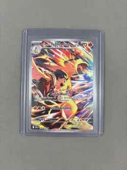 Ethan's Typhlosion 190/182 Illustration Rare SV: Destined Rivals Pokemon TCG NM - Image 1