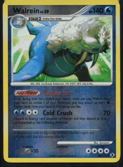 Walrein 36/111 Rare Rising Rivals Pokemon Lightly Played - Image 1