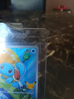 Pokemon Squirtle 039 First Partner Illustration Full Art Holo Promo NM - Image 4