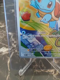Pokemon Squirtle 039 First Partner Illustration Full Art Holo Promo NM - Image 5