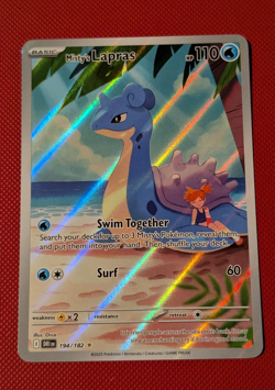 Pokemon TCG - Misty's Lapras - 194/182 IR - Destined Rivals - Image 1