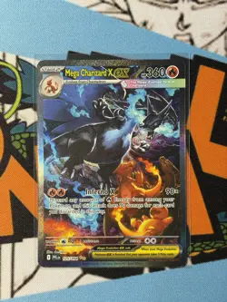 Mega Charizard X Ex - SIR - 125/094 Phantasmal Flames - NM - Pokemon TCG - Image 1