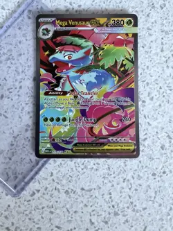 Pokemon Mega Evolutions Venusaur EX 177/132 Special Illustration Rare NM - Image 1