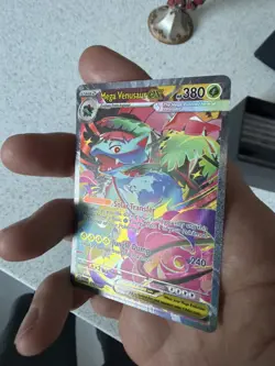 Pokemon Mega Evolutions Venusaur EX 177/132 Special Illustration Rare NM - Image 2