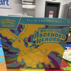Pokemon TCG Mega Evolution Ascended Heroes Elite Trainer Box Dragonite English. - Image 1