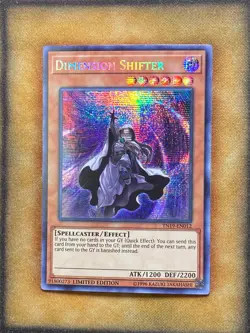 Yugioh Dimension Shifter TN19-EN012 Secret Rare Limited Edition NM - Image 1