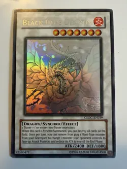 Konami Black Rose Dragon Ghost Rare Crossroads of Chaos Unlimited Ed CSOC-EN039 - Image 1