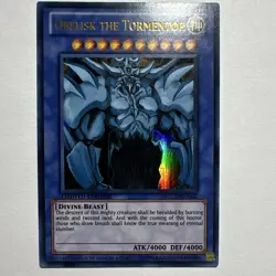 Yu-Gi-Oh! Obelisk the Tormentor YGLD-ENG02 Ultra Rare Limited Edition LP - Image 1