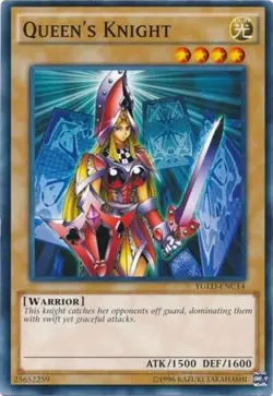 Queen's Knight - YGLD-ENC14 - Common - Unlimited Edition - Near Mint - Image 1