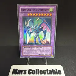 YuGiOh Elemental Hero Storm Neos Ultra 1st Edition NM PTDN-EN043 - Image 1