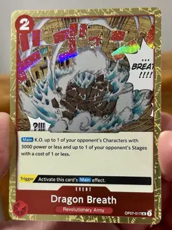 Dragon Breath (Pirate Foil) OP07-017 Premium Booster -The Best- Vol. 2 One Piece - Image 2