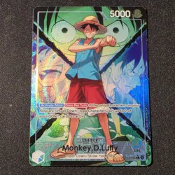 One Piece CCG- Monkey.D.Luffy (022) (Alternate Art) - The Time of Battle (OP16) - Image 1