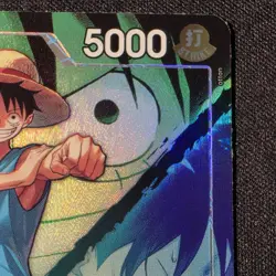 One Piece CCG- Monkey.D.Luffy (022) (Alternate Art) - The Time of Battle (OP16) - Image 4