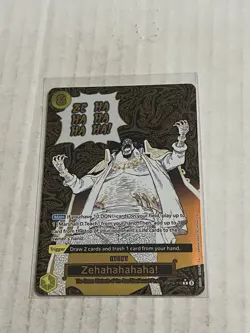 One Piece The Time Of Battle Zehahahahaha! OP16-116 R Alt Art English - Image 1