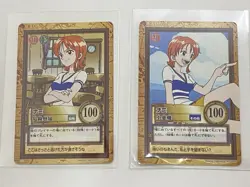 One Piece Carddass Hyper Battle Nami Little devil C09 Danger Detection C10 - Image 1