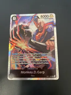 Monkey D Garp OP11-095 SR - Fist of Divine Speed - ONE PIECE TCG English - Image 1