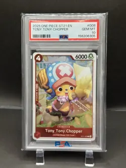 Tony Tony Chopper - One Piece Starter Deck ST21 008 PSA10 - Image 1