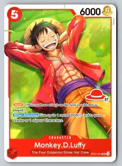 Monkey.D.Luffy (014) ST21-014 Starter Deck EX: Gear 5 One Piece - Image 1