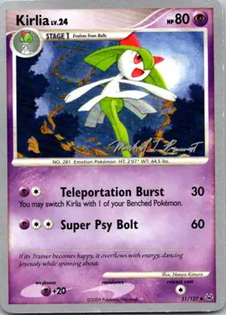 Pokemon World Championship Decks Kirlia (Michael Pramawat) 51/127 - Image 1