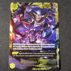One Piece CCG- Marshall.D.Teach (119) - The Time of Battle (OP16) SEC NM English - Image 1