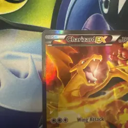 Pokemon TCG Charizard EX Black Star Promo Holo Card XY/121 LP-MP - Image 3
