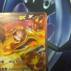 Pokemon TCG Charizard EX Black Star Promo Holo Card XY/121 LP-MP - Image 4