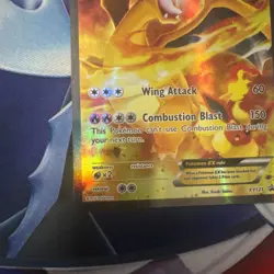 Pokemon TCG Charizard EX Black Star Promo Holo Card XY/121 LP-MP - Image 5